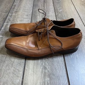 Kenneth Cole Extra Distance Brown Leather Shoes Men's Size 11.5